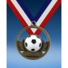 Soccer 2" Game Ball Medal