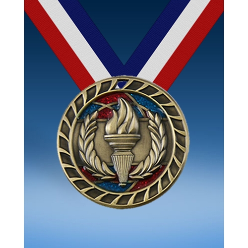 Volleyball 2" Game Ball Medal