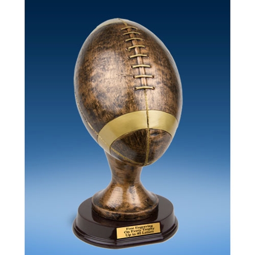 Official Size Football and Fantasy Football Trophy