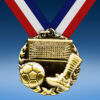Soccer 1 3/4" Arrow Medal-0