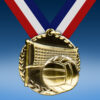 Volleyball 1 3/4" Arrow Medal-0