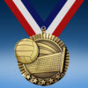 Volleyball 2 3/4" Five Star Medal-0