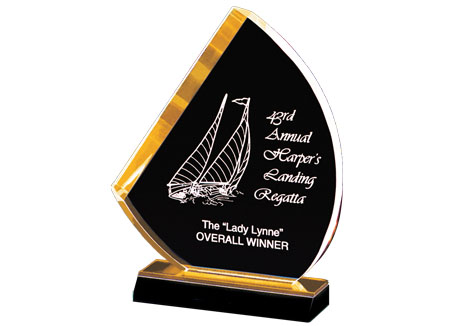 Sail Acrylic Award