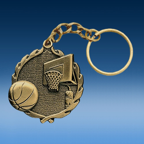 Basketball Wreath Keychain-0