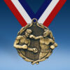 Boxing 1 3/4" Wreath Medal-0