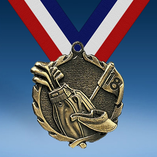Golf Wreath Medal-0