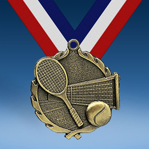 Tennis Wreath Medal-0