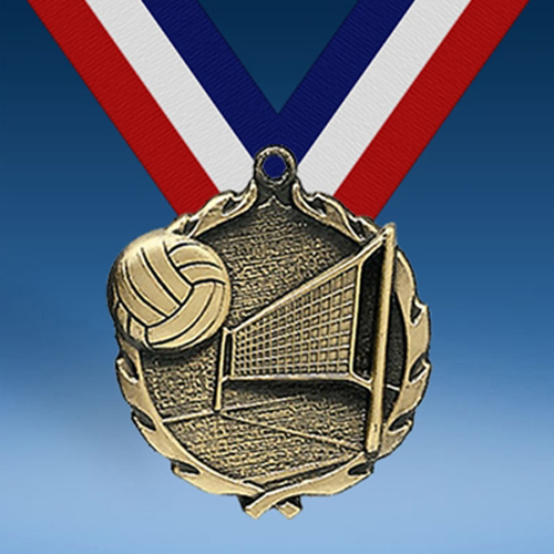 Volleyball Wreath Medal-0