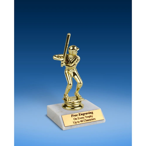 Baseball Sport Figure Trophy 6"