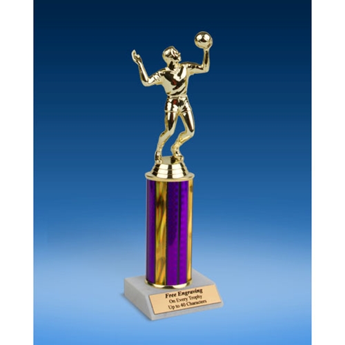 Volleyball Sport Figure Trophy 10"