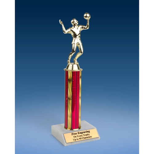 Volleyball Sport Figure Trophy 12"