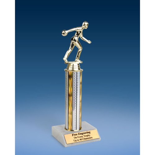 Bowling Sport Figure Trophy 12"