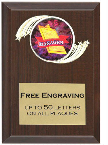 Manager Plaque