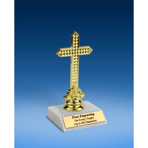 Religion Sport Figure Trophy 6"
