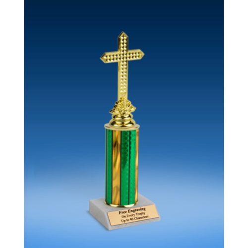 Religion Sport Figure Trophy 10"