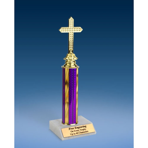 Religion Sport Figure Trophy 12"