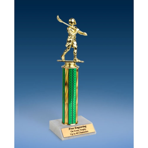 Lacrosse Sport Figure Trophy 12"