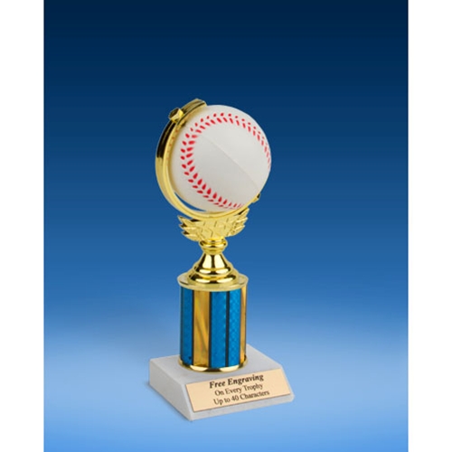 Baseball Soft Spinner Ball Trophy 8"