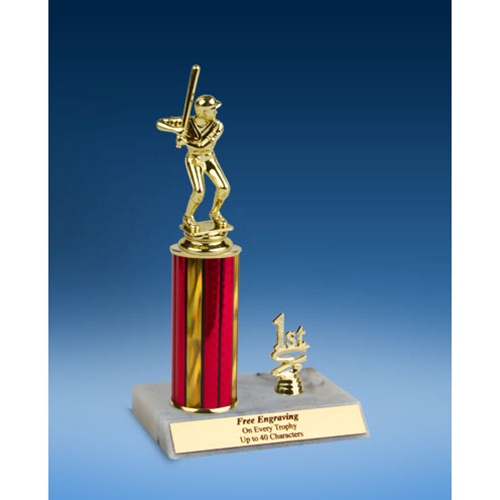 Baseball Sport Figure Trim Trophy 10"