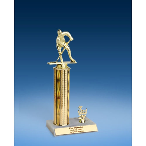 Hockey Sport Figure Trim Trophy 12"
