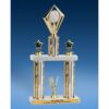 Baseball Diamond 2 Tier Trophy 16"