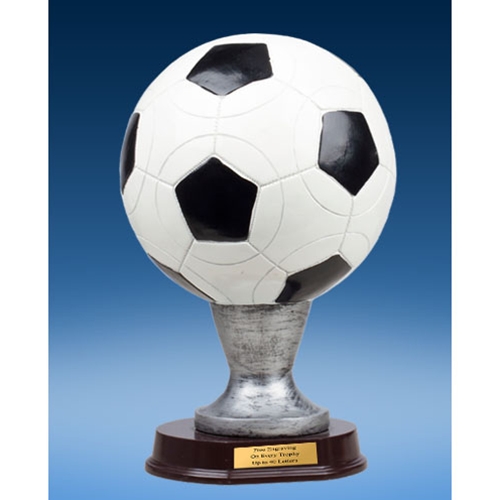 Official Size Soccer Ball Trophy