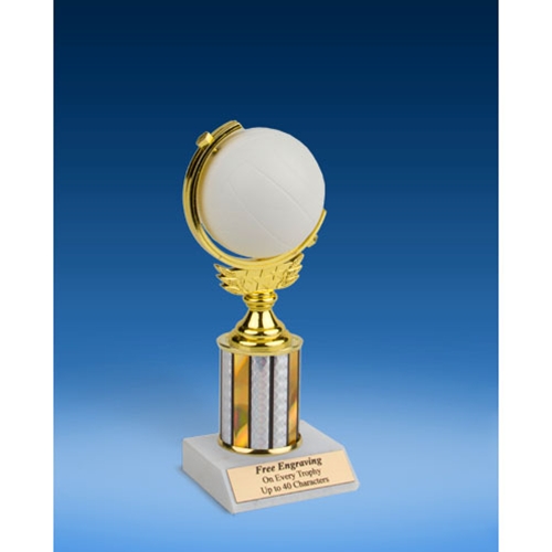 Volleyball Soft Spinner Ball Trophy 8"