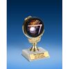 Volleyball Soft Spinner Mylar Holder Trophy 6"