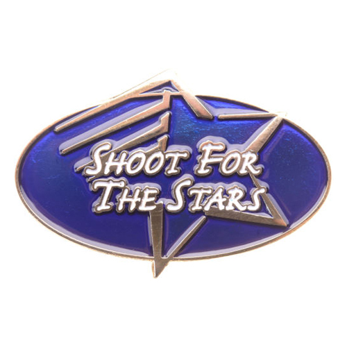 Shoot for the Stars Achievement Pin-0