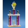 Softball Diamond 2 Tier Trophy 16"