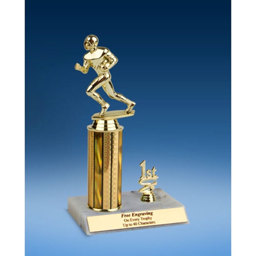 Football Sport Figure Trim Trophy 10"