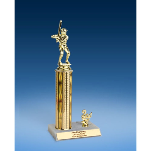 Baseball Sport Figure Trim Trophy 12"