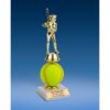 Softball Sport Figure Soft Spinner Riser Trophy