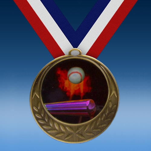 Baseball Laurel Wreath Medal