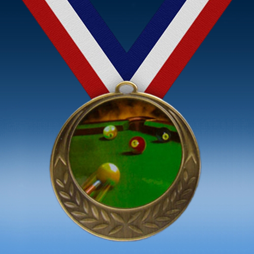 Billiards Laurel Wreath Medal