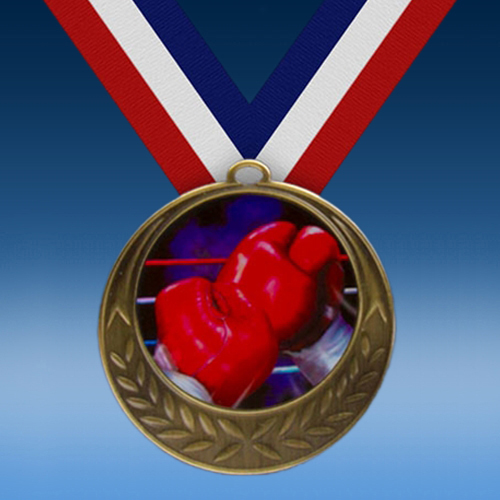 Boxing Laurel Wreath Medal-0