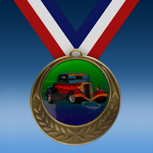 Hot Rod Laurel Wreath Medal-0