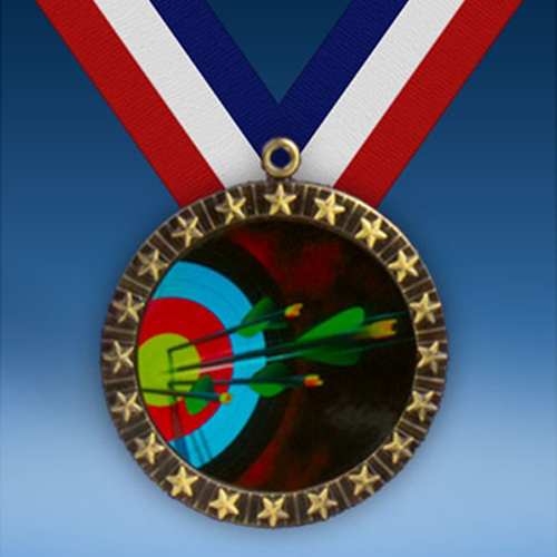 Archery 20 Star Medal-0