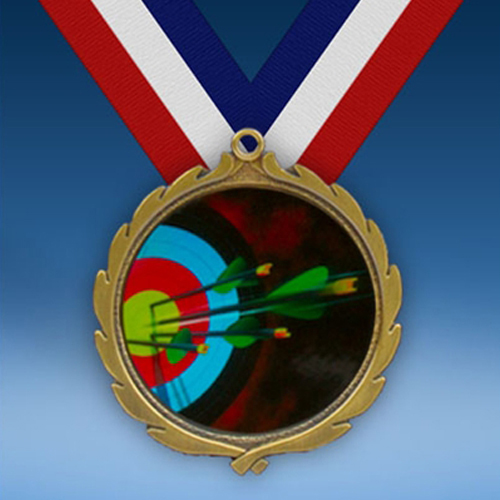 Archery Wreath Medal-0