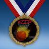Basketball Wreath Medal-0