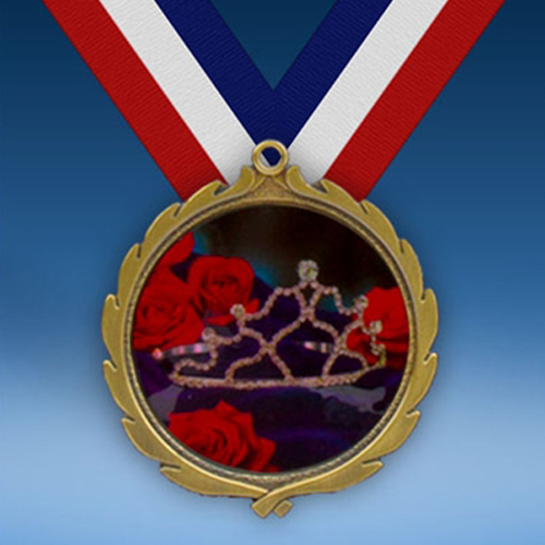 Beauty Pageant Wreath Medal-0