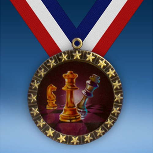 Chess 20 Star Medal-0