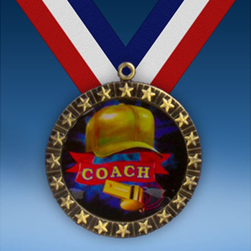 Coach 20 Star Medal-0