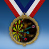 Darts Wreath Medal-0