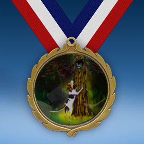 Hunting Wreath Medal-0