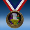 Spelling Laurel Wreath Medal-0
