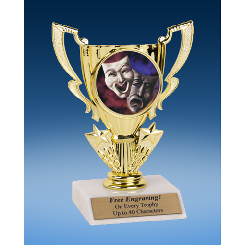 Drama Victory Cup Mylar Holder Trophy