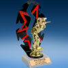 Paintball Sport Figure Backdrop Trophy-0