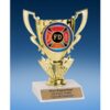 Fire Department Victory Cup Mylar Holder Trophy