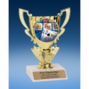 Poker Victory Cup Mylar Holder Trophy